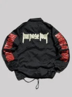BEIMAR PURPOSE TOUR JUSTIN BIEBER COACH JACKET BLACK