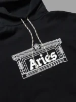 Black Hoodie Arsenal X Aries Column