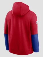 Buffalo Bills Red Sideline Hoodie