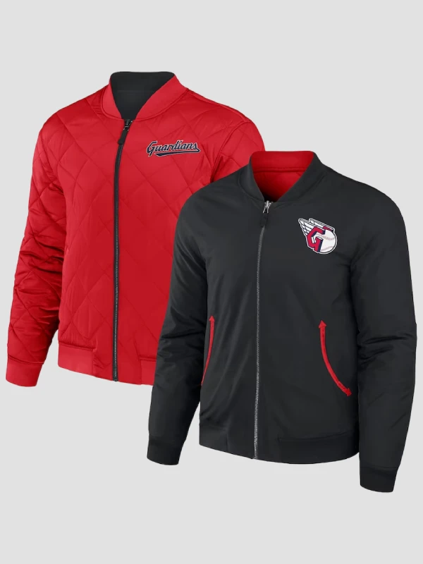 Cleveland Guardians Reversible Bomber-Jacket Cleveland Guardians Reversible Bomber-Jacket