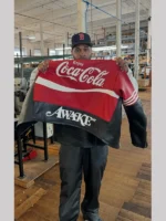 CocaCola x Awake NY Vanson Leathers Jacket