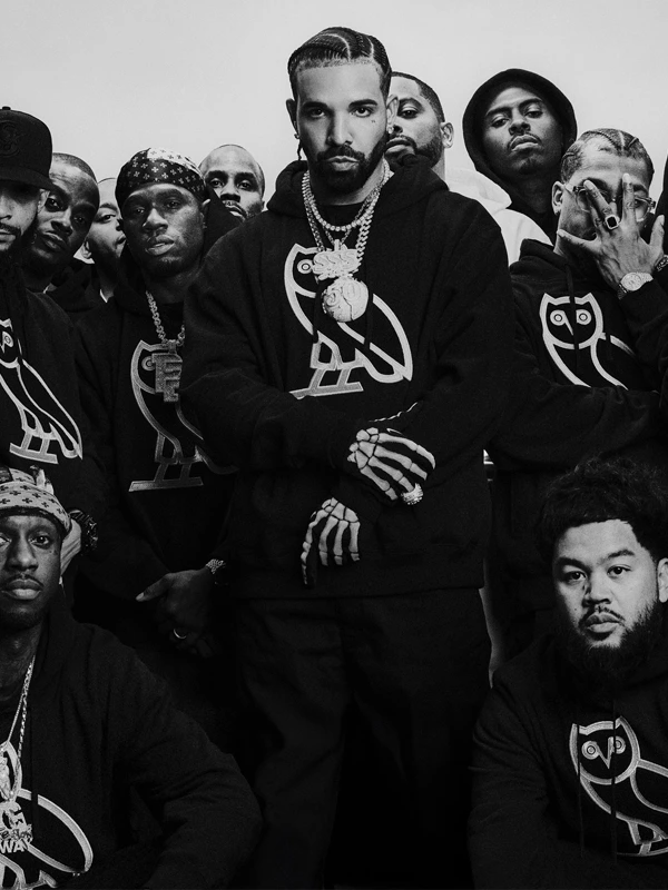Drake OVO Black Hoodie Drake OVO Black Hoodie