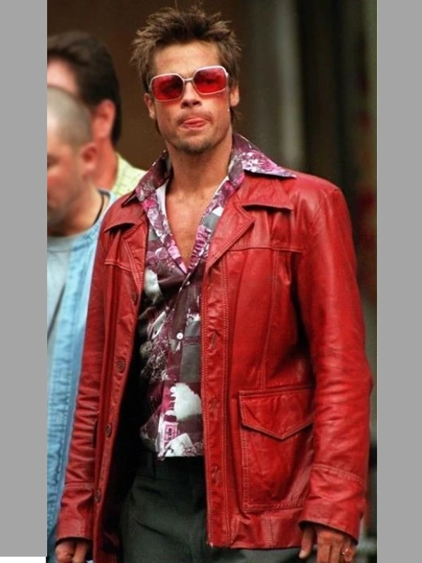 Fight Club Tyler Durden Leather Jacket Fight Club Tyler Durden Leather Jacket