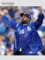 Ice Cube Dodgers Starter Coach Jacket