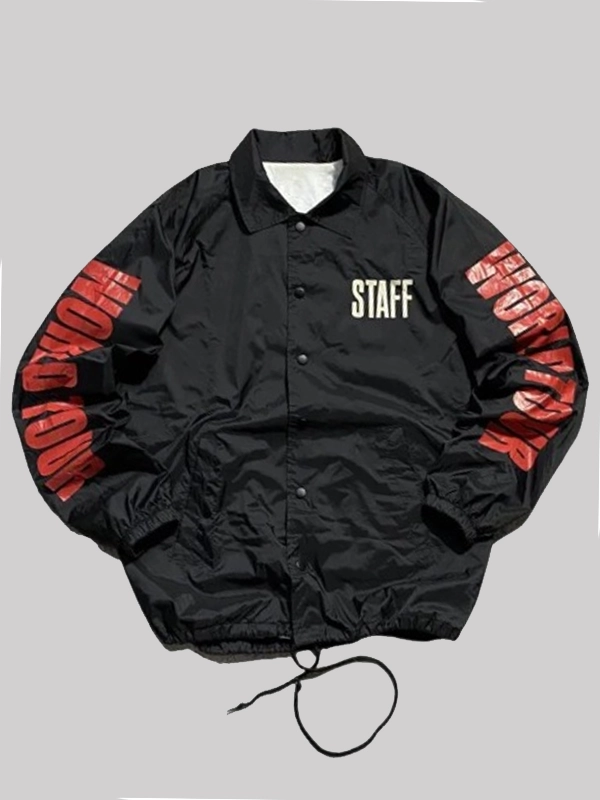 JUSTIN BIEBER PURPOSE TOUR JACKET BLACK JUSTIN BIEBER PURPOSE TOUR JACKET BLACK