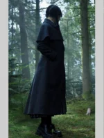 Jenna Ortega Wednesday Adams Trench Coat