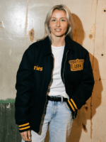Arsenal × Aries Wool Bonber Jacket Arsenal x Aries Wool Bomber Jacket Black