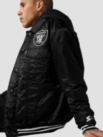 Levi’s X Starter Raiders Satin Black Trucker Jacket
