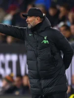 Liverpool FC Black Puffer Jacket