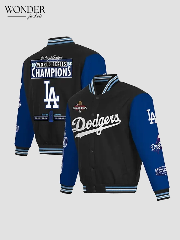 Los Angeles Dodgers Championship Bomber Jacket Los Angeles Dodgers Championship Bomber Jacket