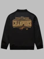 Mitchell & Ness Dodgers 2024 World Series Champions Black Bomber Jacket