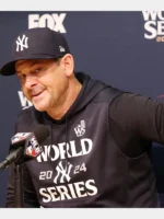NY Yankees 2024 World Series Aaron Boone Sleeveless Hoodie