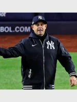 NY Yankees Bomber Jacket Aaron Boone