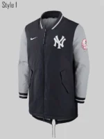 New York Yankees Nike Black Dugout Performance Full-Zip Jacket