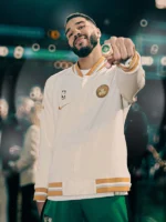 Nike Boston Celtics Bomber Jacket White