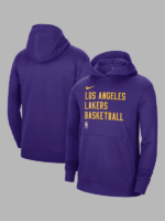 Nike Los Angeles Lakers Basketball Hoodie Blue