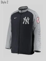 Nike Navy New York Yankees Authentic Collection Dugout Full-Zip Jacket