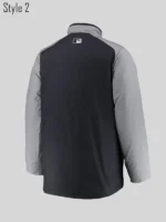 Nike Navy New York Yankees Dugout Full-Zip Jacket Black & Grey
