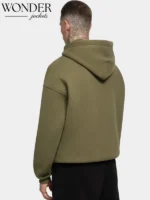 Oace Collage Hoodie Green