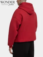 Oace Collage Hoodie Red