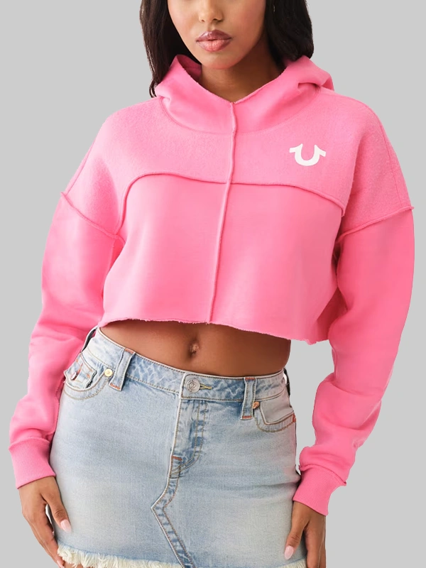 Pink True Religion Hoodie Pink True Religion Hoodie
