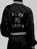 Ralph Lauren New York Yankees Black Bomber Jacket