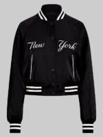Ralph Lauren Yankees Parson Satin Bomber Jacket