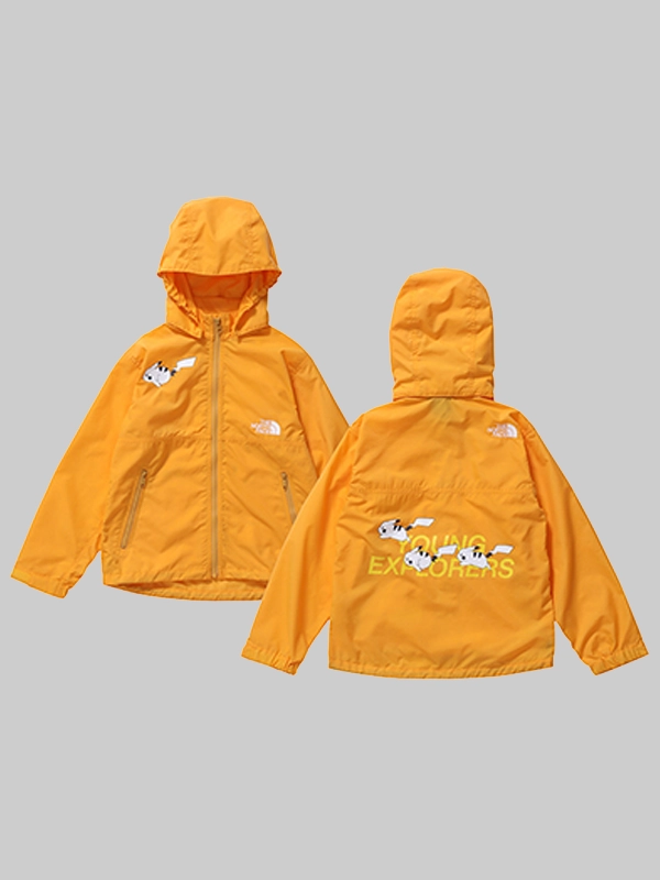 The North Face Pokemon Jacket Yellow and Black