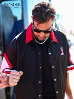 Travis Kelce Just Don Racing Shooting Black Shirt