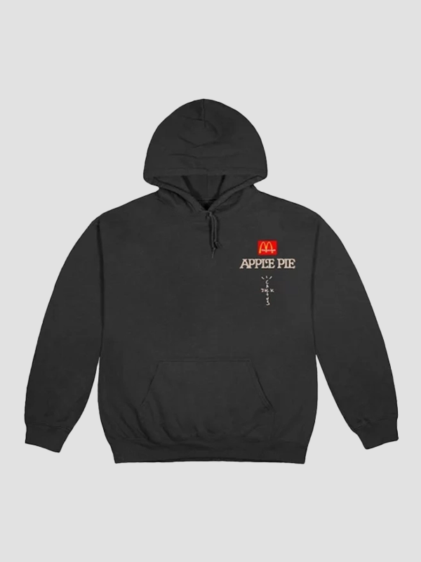 Travis Scott x McDonald’s Apple Pie Black Hoodie Travis Scott x McDonald’s Apple Pie Black Hoodie