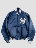 Vintage Starter New York Yankees Varsity Jacket Blue