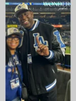 World Series Magic Johnson Dodgers Jacket