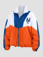 York Mets Color Block Windbreaker Jacket