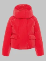 khy puffer jacket red