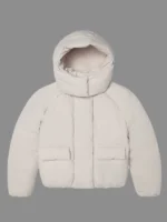 khy puffer jacket white