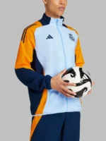 2024 Adidas Real Madrid Presentation Jacket Blue