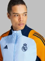 2024 Adidas Real Madrid Training Jacket Blue
