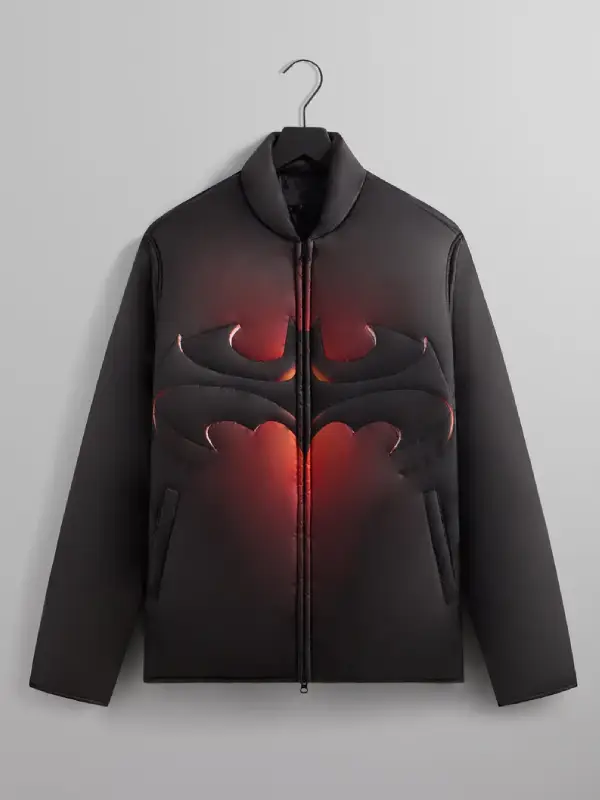 Batman Kith Brixton Quilted Puffed Jacket Batman Kith Brixton Quilted Puffed Jacket