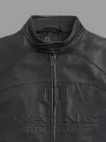 Batman Kith Leather Jacket Black