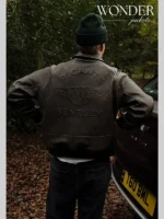 Bentley x Picante Brown Leather Jacket