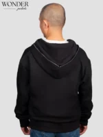 Beyonce Cecred Zip-Up Hoodie Black