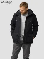Black greenland winter jacket fjallraven