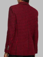Broncos vs Chiefs Taylor Swift Tweed Blazer Red & Black