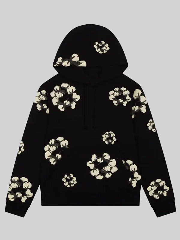 Cactus Tears Wreath Hoodie Black Cactus Tears Wreath Hoodie Black