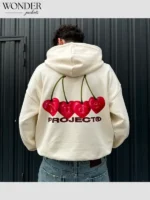 Cherry Nude Project Hoodie Beige