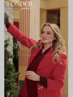 Chiefs Love Story Hunter King Wool Coat Pink