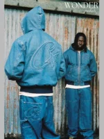 Corteiz x Nike Denim Hoodie