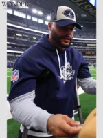 Dallas Cowboys Nike Sideline Club Pullover Hoodie Blue