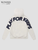 Geedup Play For Keeps White Hoodie