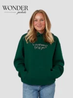 Happiness Project Mental Health Matters Green Hoodie